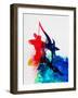 Hawkeye Watercolor-Jack Hunter-Framed Art Print