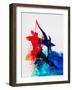 Hawkeye Watercolor-Jack Hunter-Framed Art Print