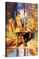 Hawkeye-Newell Convers Wyeth-Stretched Canvas