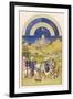 Hawking in Medieval France-Pol De Limbourg-Framed Premium Giclee Print