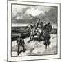 Hawking Party in the Eleventh Century-null-Mounted Giclee Print