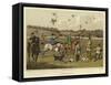 Hawking-Henry Thomas Alken-Framed Stretched Canvas