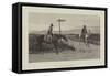 Hawks Dinna Pyke Out Hawks' E'en-John Charles Dollman-Framed Stretched Canvas