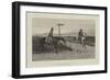 Hawks Dinna Pyke Out Hawks' E'en-John Charles Dollman-Framed Giclee Print