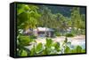 Hawksbill Bay and Beach-Frank Fell-Framed Stretched Canvas