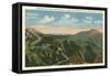 Hawksbill, Table Rock Mountains-null-Framed Stretched Canvas