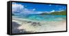 Hawksnest Beach, St. John, Us Virgin Islands-null-Framed Stretched Canvas