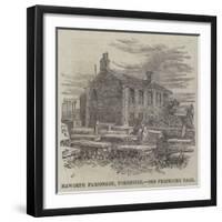 Haworth Parsonage, Yorkshire-null-Framed Premium Giclee Print