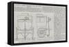 Haworth's Patent Perambulator and Street Railway-null-Framed Stretched Canvas