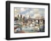 Hawthorne Bridge-Brooke Borcherding-Framed Art Print