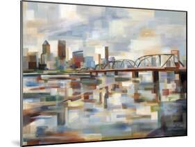 Hawthorne Bridge-Brooke Borcherding-Mounted Art Print