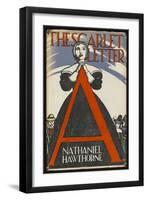 Hawthorne's Classic Story of Morality and Hypocrisy in Puritan New England-null-Framed Art Print