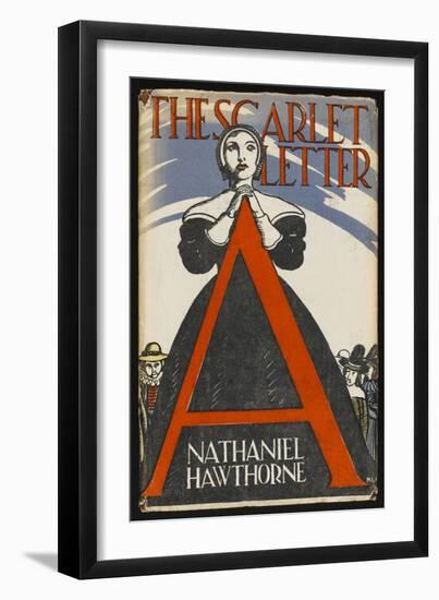 Hawthorne's Classic Story of Morality and Hypocrisy in Puritan New England-null-Framed Art Print