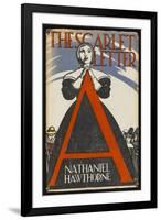 Hawthorne's Classic Story of Morality and Hypocrisy in Puritan New England-null-Framed Art Print