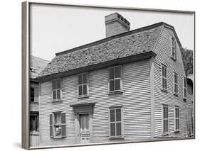 Hawthornes Birth Place, Salem, Mass.-null-Framed Photo