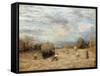 Hay and Haste, 1875-John Linnell-Framed Stretched Canvas