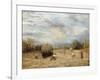 Hay and Haste, 1875-John Linnell-Framed Giclee Print