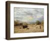 Hay and Haste, 1875-John Linnell-Framed Giclee Print