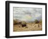 Hay and Haste, 1875-John Linnell-Framed Giclee Print