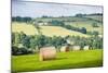 Hay Bale Landscape-Matthew-Mounted Photographic Print