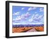 Hay Bales In Boulder County-Patty Baker-Framed Art Print