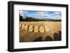 Hay Bales in the Cotswolds, Longborough, Gloucestershire, England, United Kingdom, Europe-Matthew Williams-Ellis-Framed Photographic Print