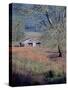 Hay Barn-J.D. Mcfarlan-Stretched Canvas