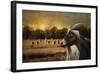 Hay Buffet-Jai Johnson-Framed Giclee Print