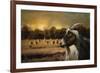 Hay Buffet-Jai Johnson-Framed Giclee Print