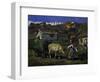 Hay Gathering, 1908-Ferdinand Ramponi-Framed Giclee Print