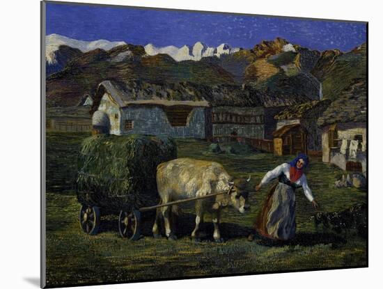 Hay Gathering, 1908-Ferdinand Ramponi-Mounted Giclee Print