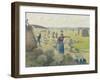 Hay Harvest, 1887-Camille Pissarro-Framed Giclee Print