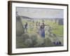 Hay Harvest, 1887-Camille Pissarro-Framed Giclee Print