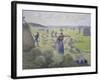 Hay Harvest, 1887-Camille Pissarro-Framed Giclee Print