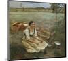 Hay Harvest, c.1877-Jules Bastien-Lepage-Mounted Art Print