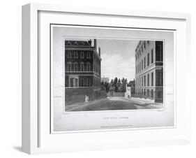 Hay Hill, Westminster, London, 1809-William James Bennett-Framed Giclee Print