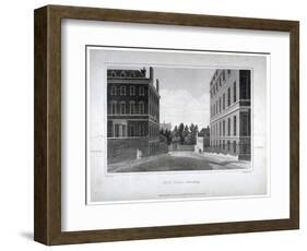 Hay Hill, Westminster, London, 1809-William James Bennett-Framed Giclee Print