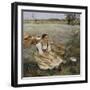 Hay Making, 1877-Jules Bastien-Lepage-Framed Giclee Print