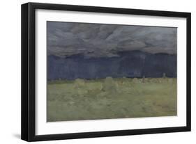 Hay-Making, 1900-Isaak Ilyich Levitan-Framed Giclee Print