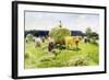 Hay-Making, 1907-Nikolai Kornilovich Pimonenko-Framed Giclee Print