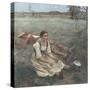 Hay Making-Jules Bastien-Lepage-Stretched Canvas