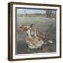 Hay Making-Jules Bastien-Lepage-Framed Giclee Print