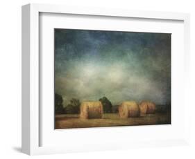 Hay Rolls-Dawne Polis-Framed Art Print