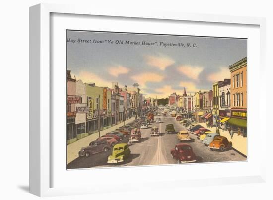 Hay Street, Fayetteville, North Carolina-null-Framed Art Print