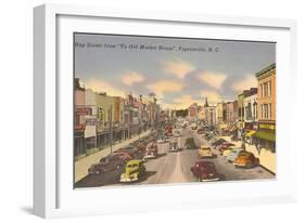 Hay Street, Fayetteville, North Carolina-null-Framed Art Print