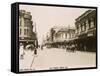 Hay Street in Perth, Western Australia-null-Framed Stretched Canvas