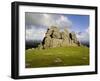 Hay Tor Rocks, Dartmoor, Devon, England, United Kingdom-David Hughes-Framed Photographic Print