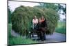 Hay transport, Great Hungarian Plain, Hungary-null-Mounted Art Print