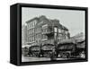 Hay Wagons, Whitechapel High Street, London, 1903-null-Framed Stretched Canvas