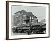 Hay Wagons, Whitechapel High Street, London, 1903-null-Framed Photographic Print